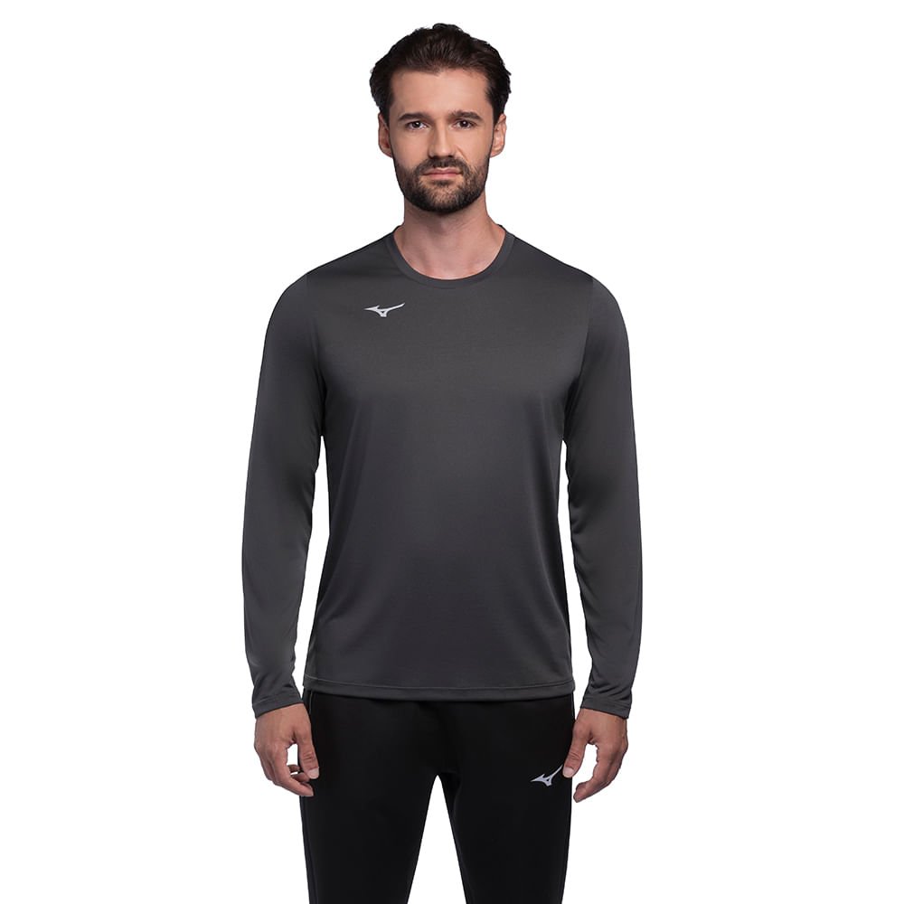 Camiseta de Treino Manga Longa Mizuno Energy 2.0 Masculina