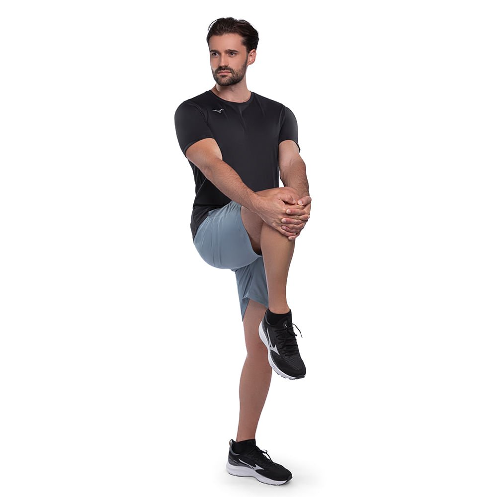 Camiseta de Treino Mizuno Energy 2.0 Masculina Preto 4