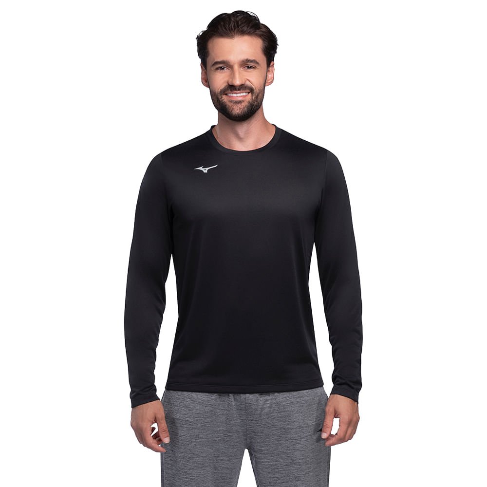 Camiseta de Treino Manga Longa Mizuno Energy 2.0 Masculina