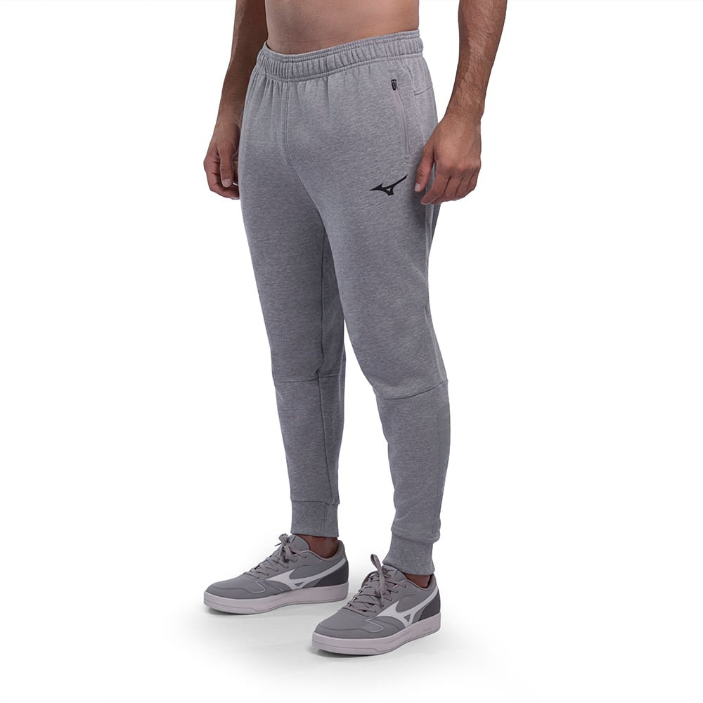 Calça Mizuno Soft Jogger Masculina Cinza 2