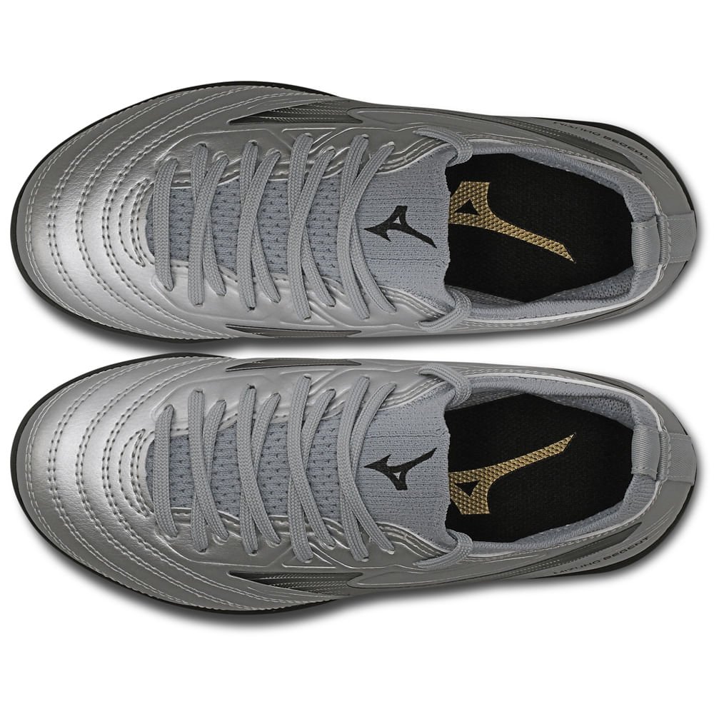 Chuteira Society Mizuno Regent AS Junior Prata 4