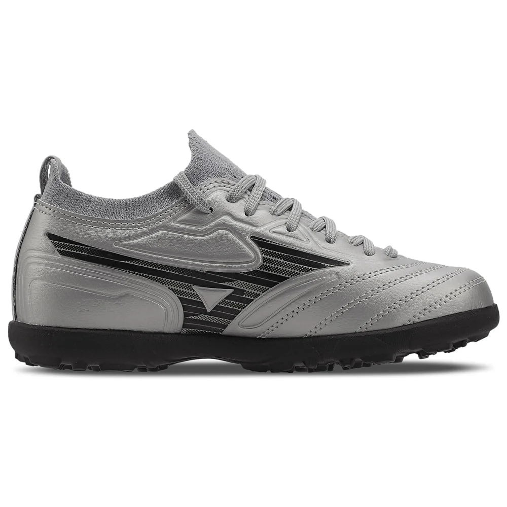 Chuteira Society Mizuno Regent AS Junior Prata 5