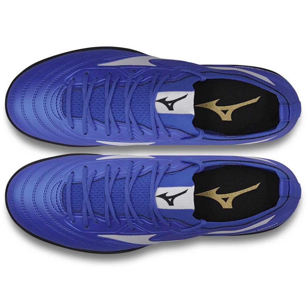 Chuteira Society Masculina Mizuno Regent AS Azul 4