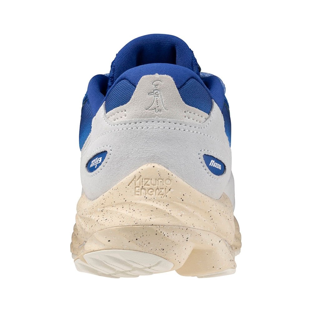 Tênis Casual Mizuno Wave Rider Beta x Hiroshi Nagai Azul 3