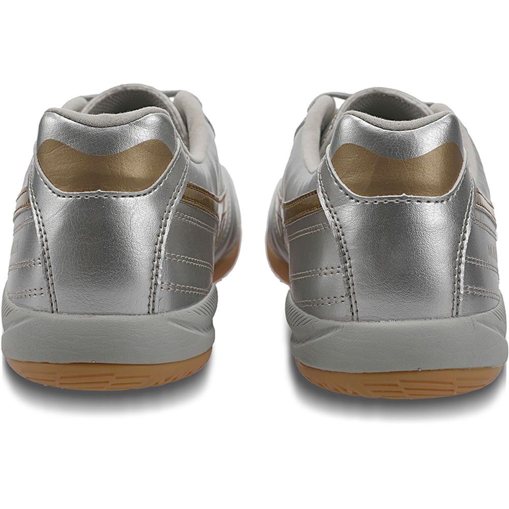 Chuteira Futsal Masculina Mizuno Morelia Sala Pro in Prata 3