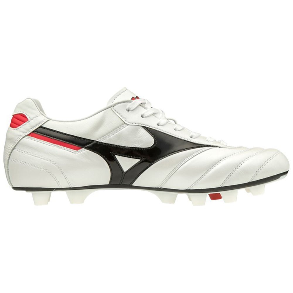 Chuteira de Campo Masculina Mizuno Morelia II Japan MD Branco 5