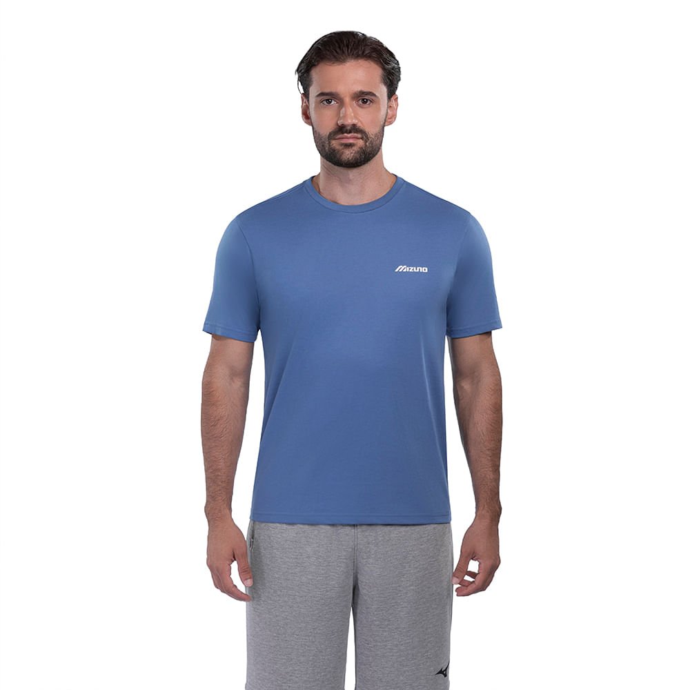Camiseta Masculina Mizuno Basic Logo