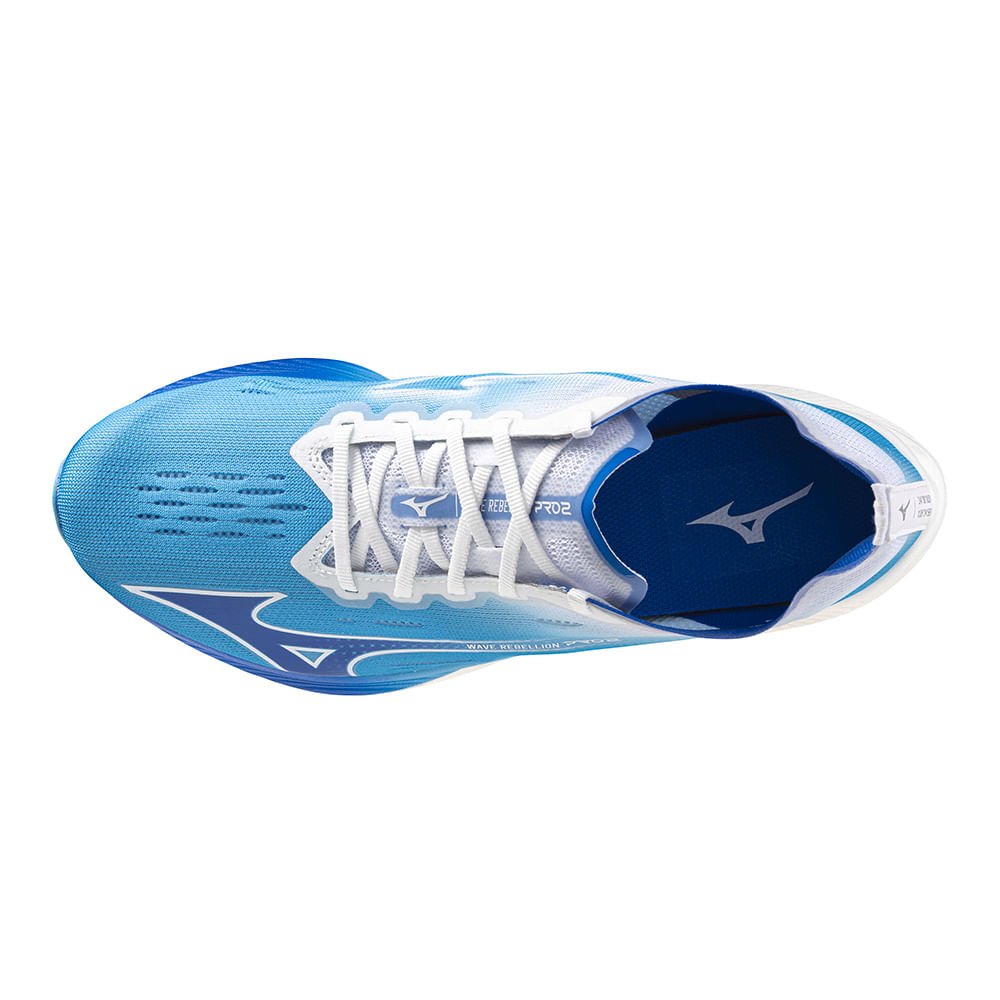 Tênis de Corrida Feminino Mizuno Wave Rebellion Pro 2 Azul 2