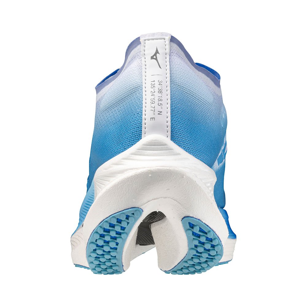 Tênis de Corrida Feminino Mizuno Wave Rebellion Pro 2 Azul 3