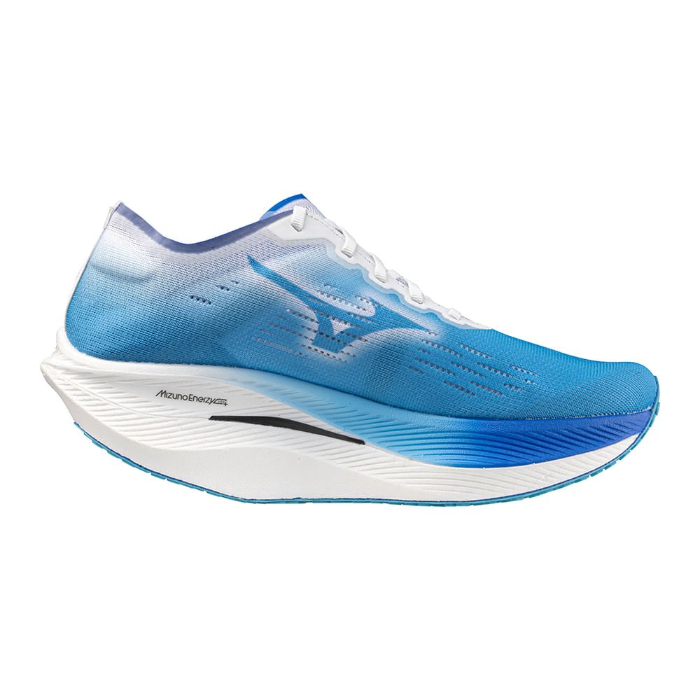Tênis de Corrida Feminino Mizuno Wave Rebellion Pro 2 Azul 4