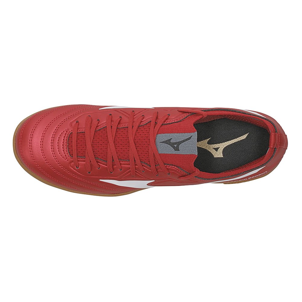 Chuteira Futsal Mizuno Regent IN Masculina Vermelho 3