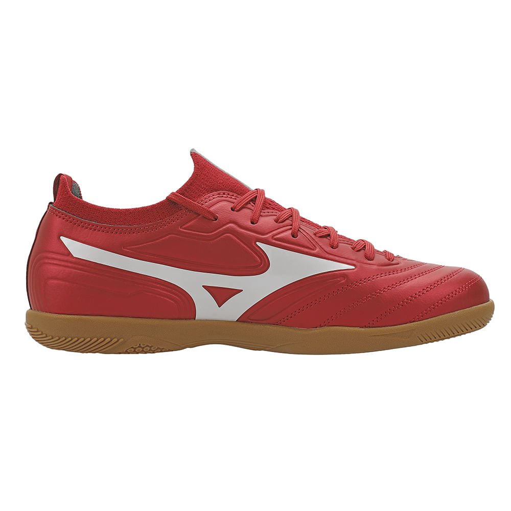 Chuteira Futsal Mizuno Regent IN Masculina Vermelho 5