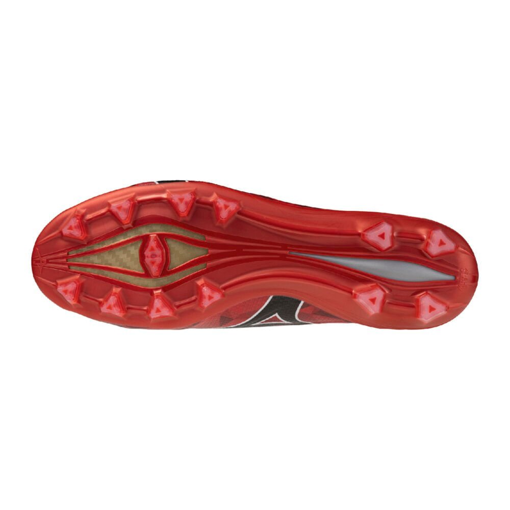 Chuteira de Campo Mizuno Alpha II Japan MD Masculina Vermelho 2