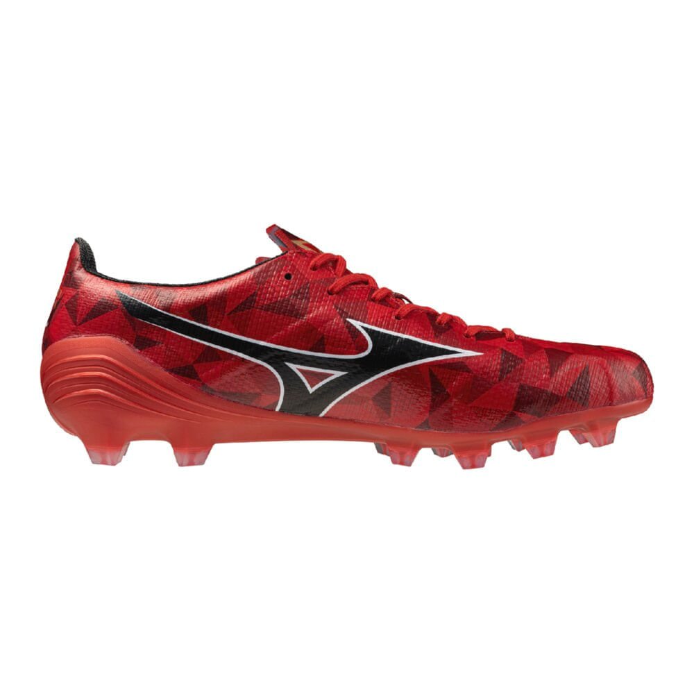 Chuteira de Campo Mizuno Alpha II Japan MD Masculina Vermelho 5