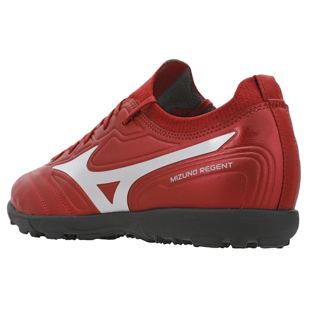 Chuteira Society Mizuno Regent AS Masculina Vermelho 8