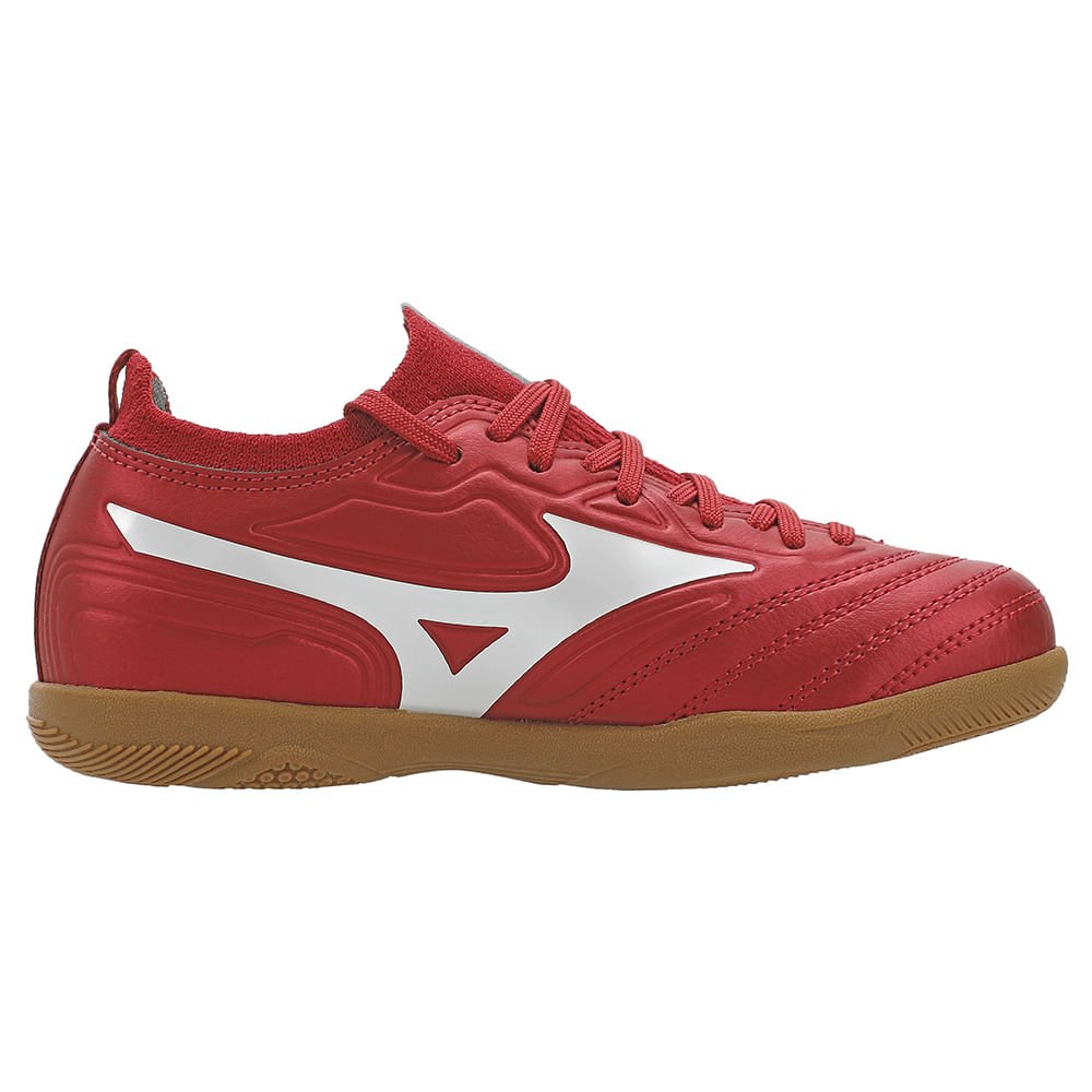 Chuteira Futsal Mizuno Regent IN Junior Vermelho 5
