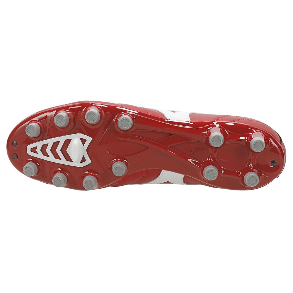 Chuteira de Campo Mizuno Morelia Classic MD Masculina Vermelho 2