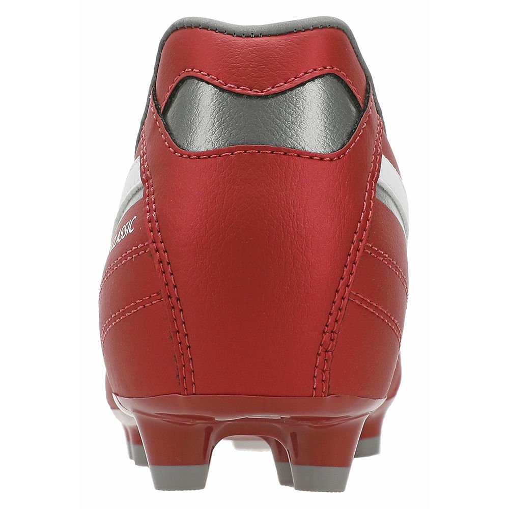 Chuteira de Campo Mizuno Morelia Classic MD Masculina Vermelho 4