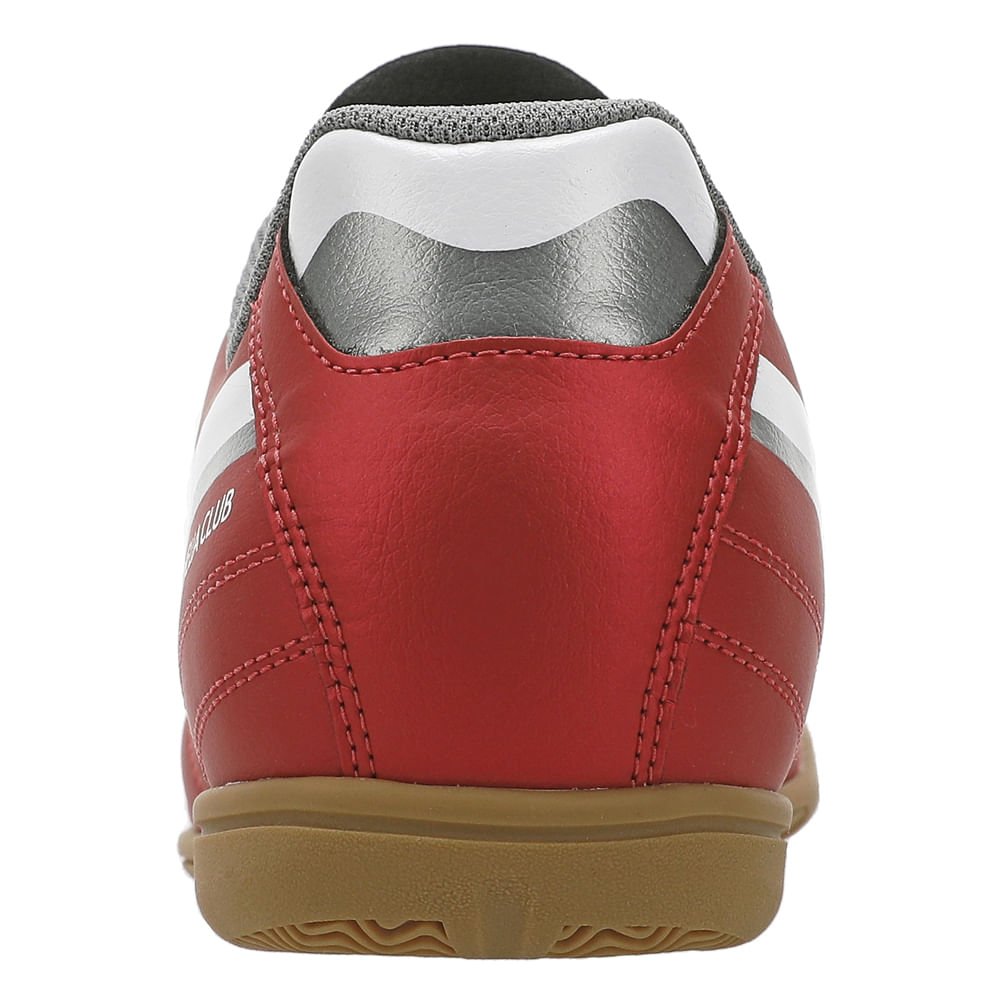 Chuteira Futsal Mizuno Morelia Club IN Masculina Vermelho 4
