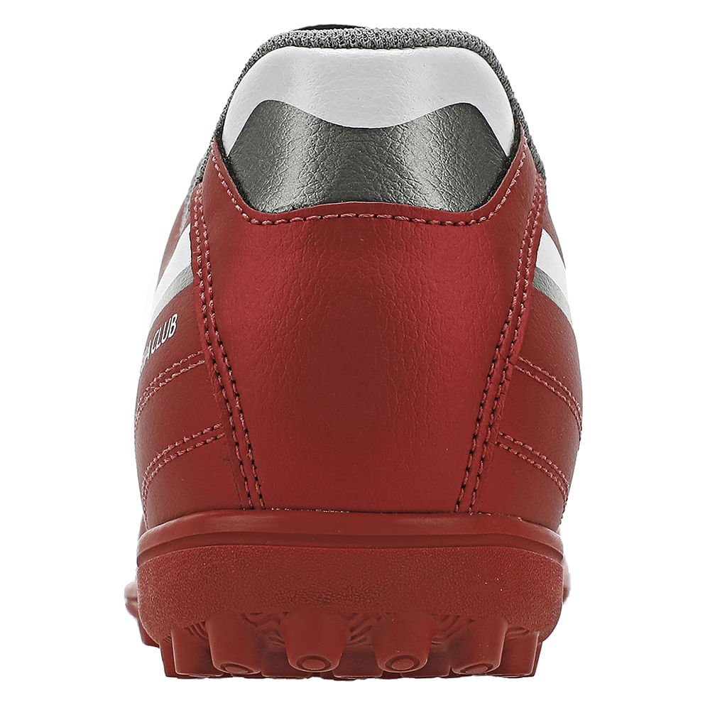 Chuteira Society Mizuno Morelia Club AS Masculina Vermelho 4