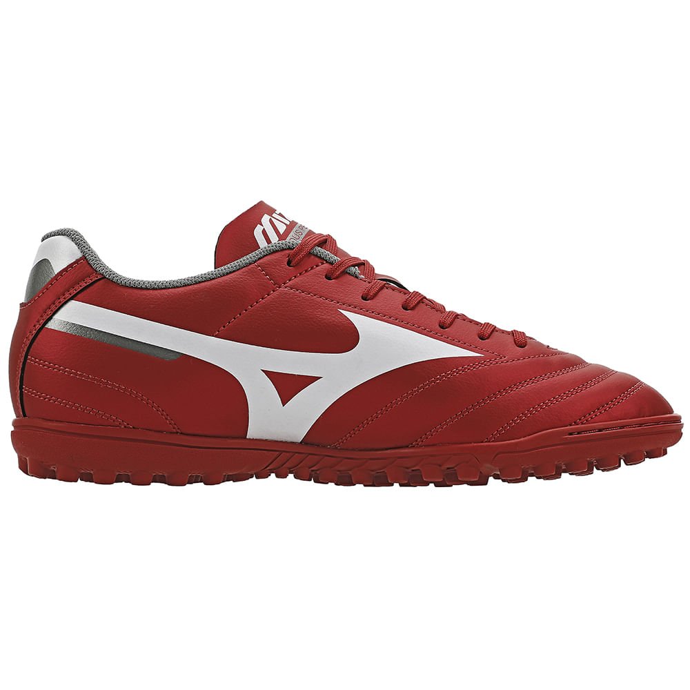 Chuteira Society Mizuno Morelia Club AS Masculina Vermelho 5