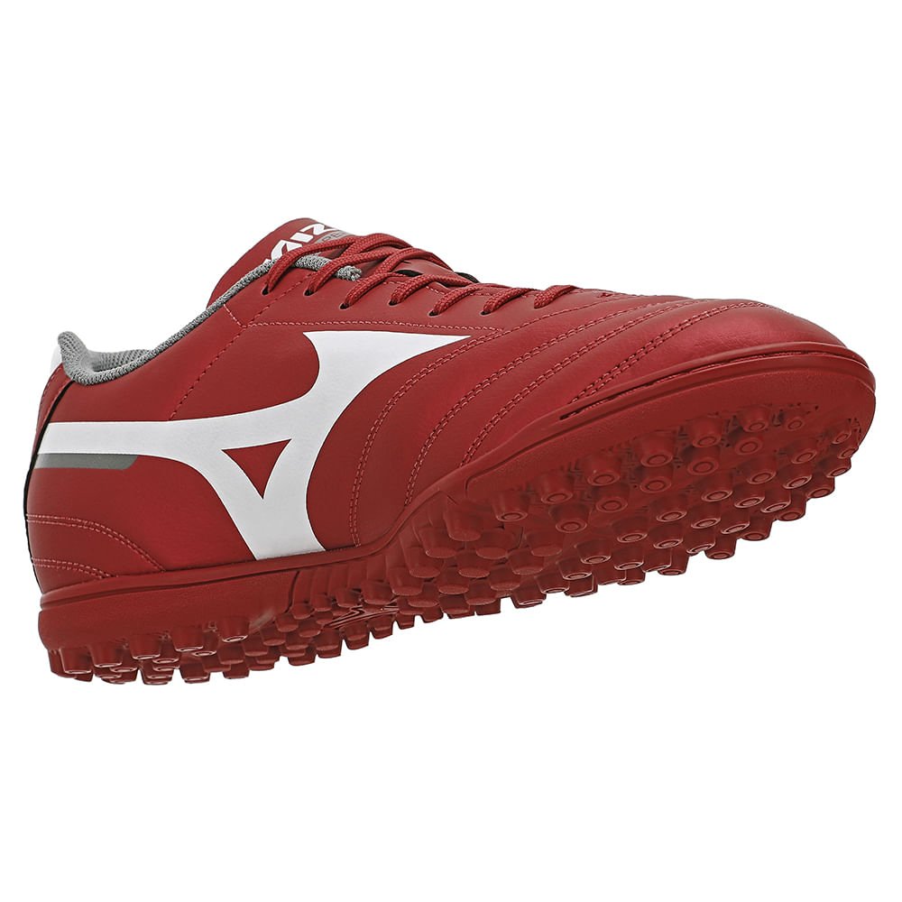 Chuteira Society Mizuno Morelia Club AS Masculina Vermelho 6