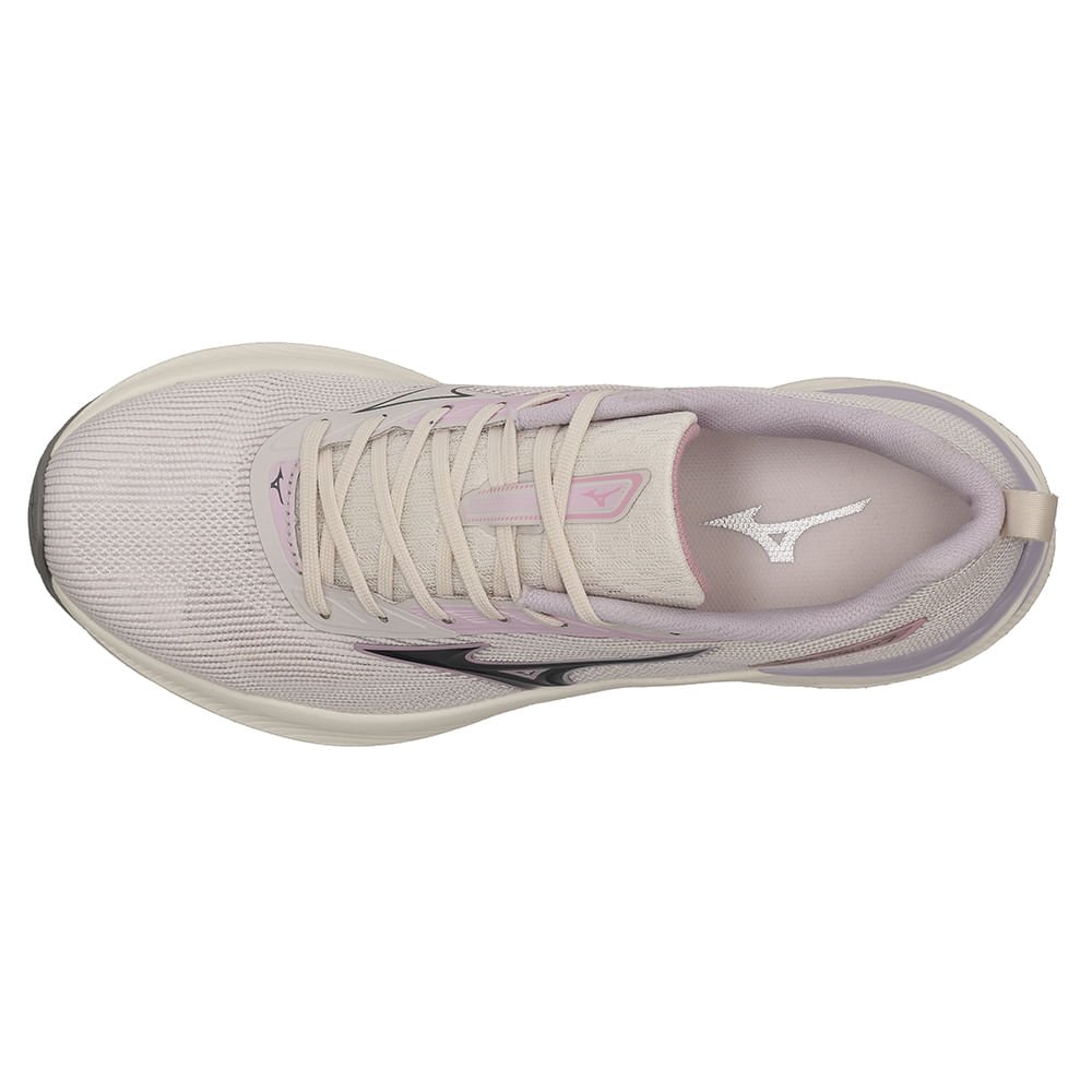 Tênis de Corrida Mizuno Wave Vitality 7 Feminino Bege 2