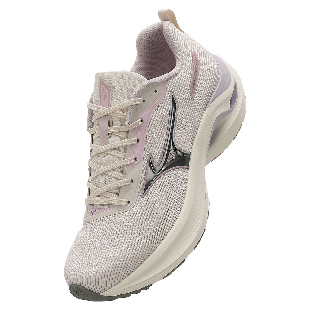 Tênis de Corrida Mizuno Wave Vitality 7 Feminino Bege 7