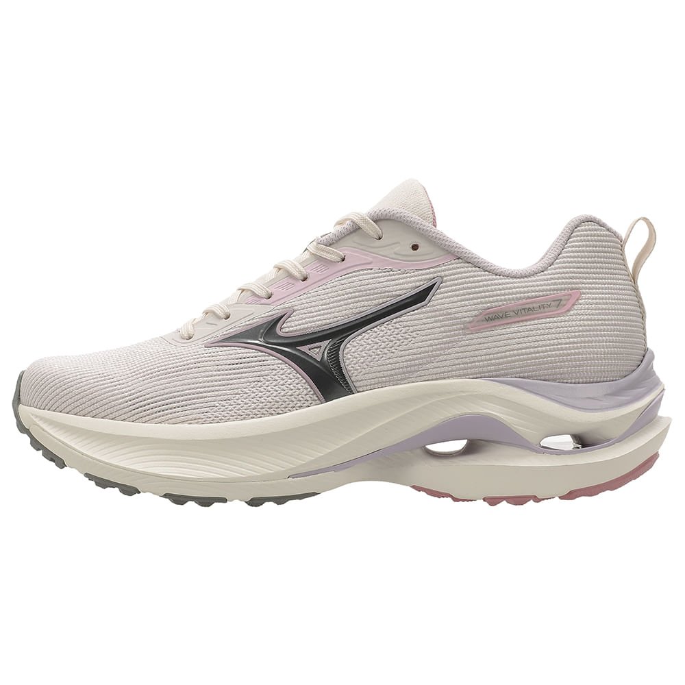 Tênis de Corrida Mizuno Wave Vitality 7 Feminino Bege 1