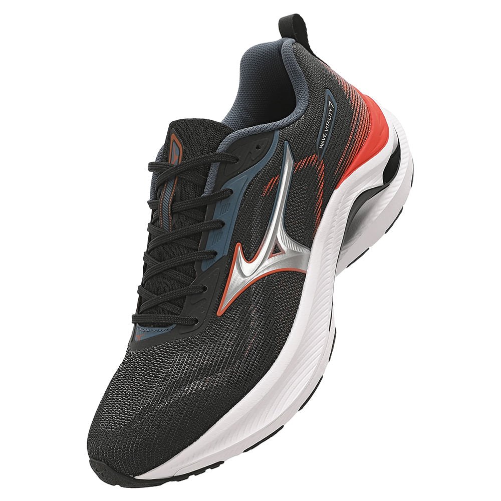 Tênis de Corrida Mizuno Wave Vitality 7 Masculino Preto 7