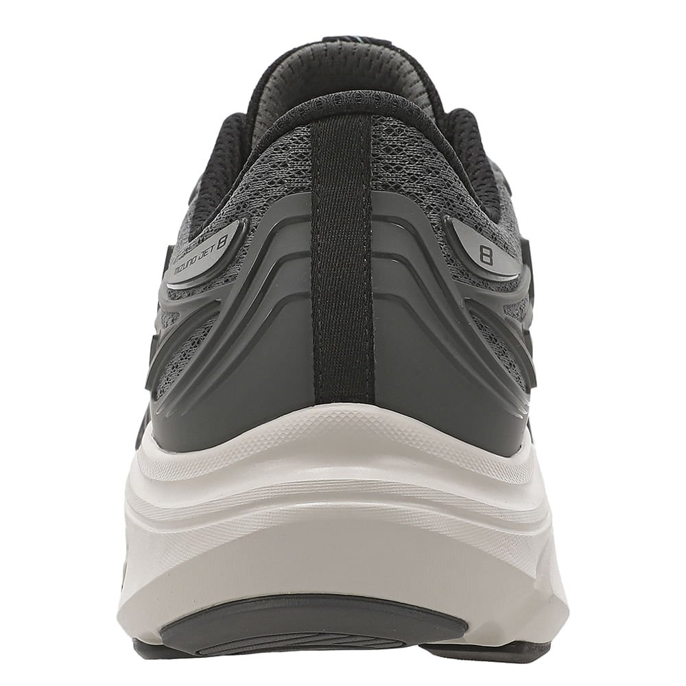 Tênis de Corrida Mizuno Jet 8 Masculino Cinza 3