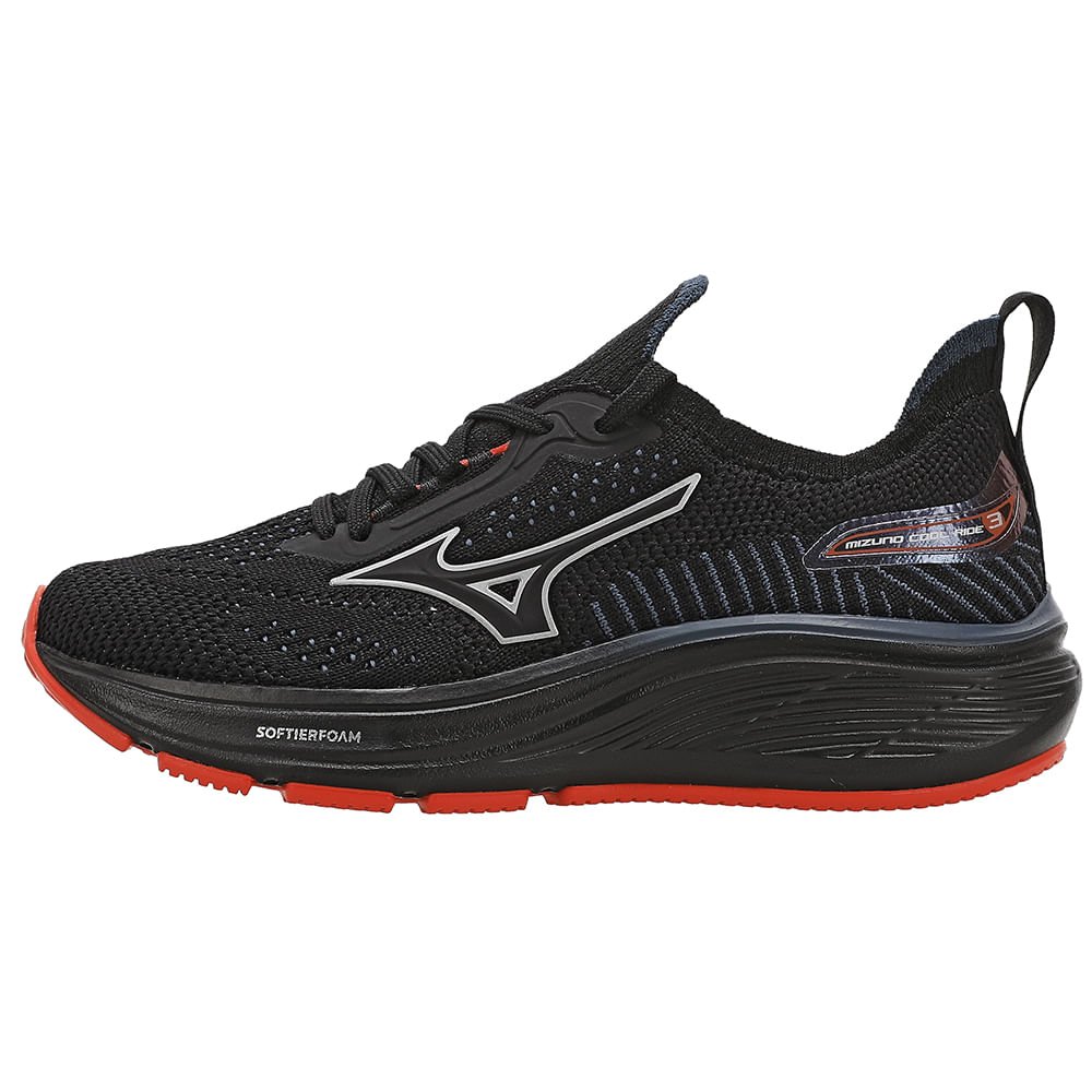 Tênis Mizuno Cool Ride 3 Junior Preto 1