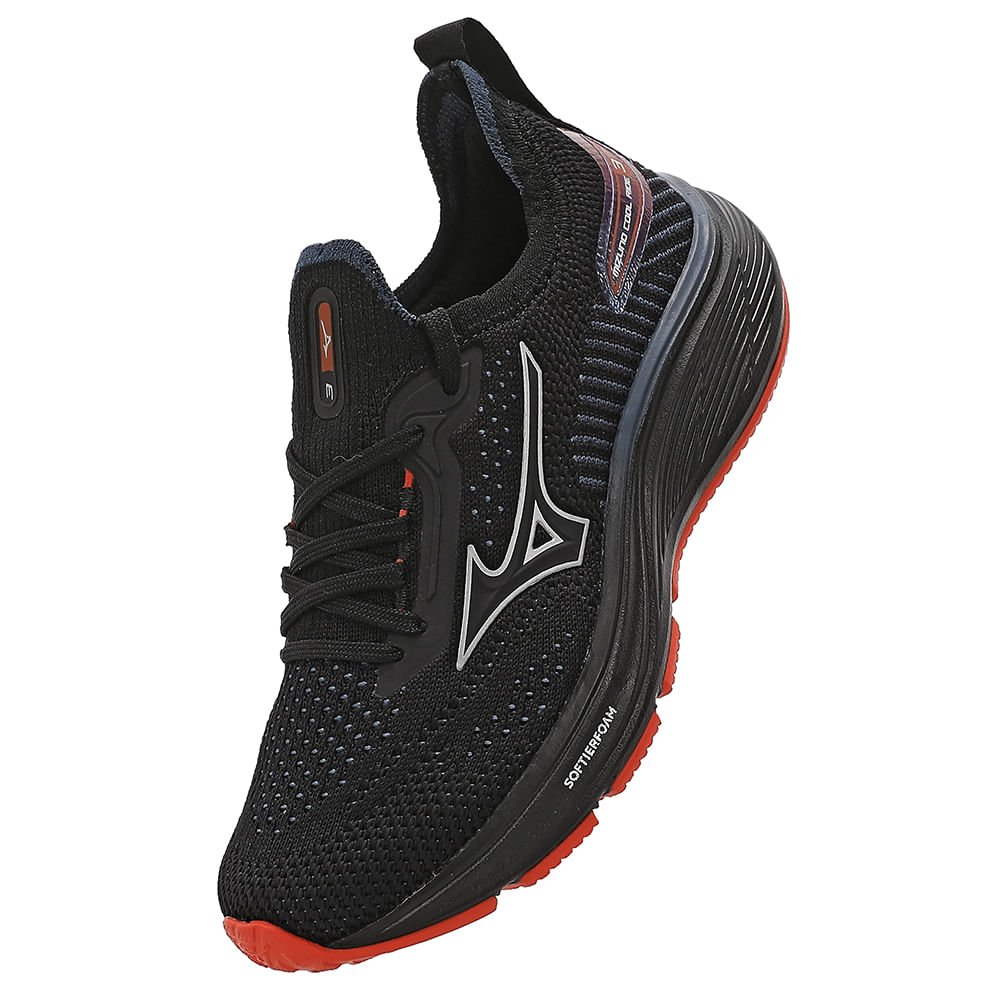 Tênis Mizuno Cool Ride 3 Junior Preto 7