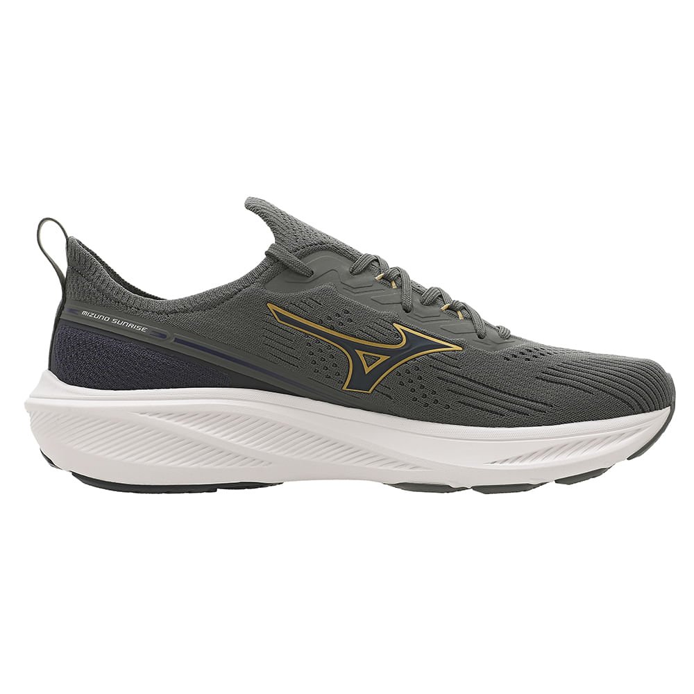 Tênis de Corrida Mizuno Sunrise Masculino Cinza 5