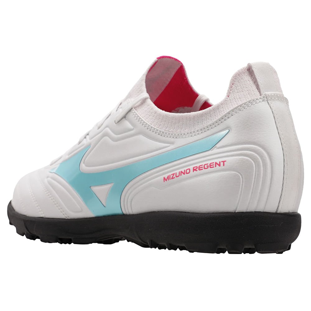 Chuteira Society Mizuno Regent AS Masculina Branco 8