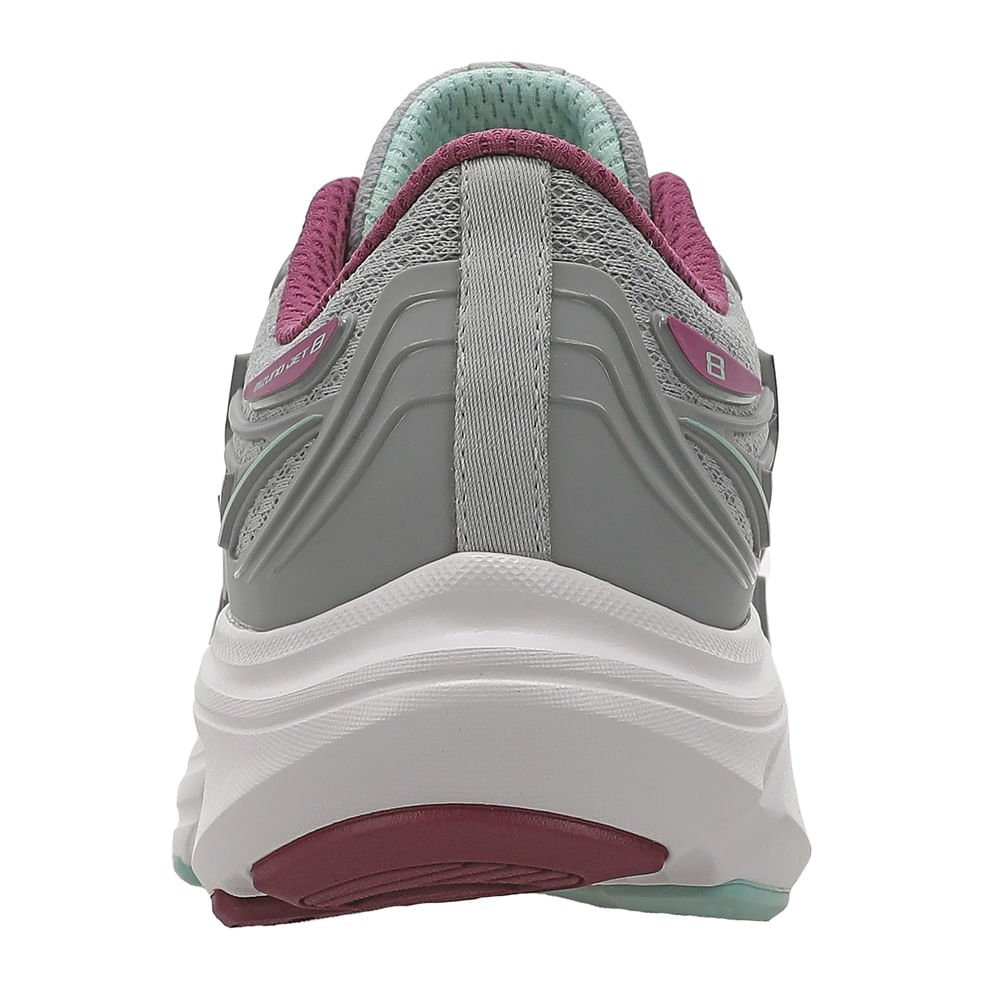 Tênis de Corrida Mizuno Jet 8 Feminino Cinza 3