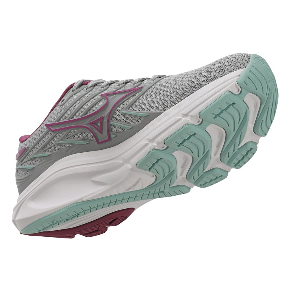 Tênis de Corrida Mizuno Jet 8 Feminino Cinza 6