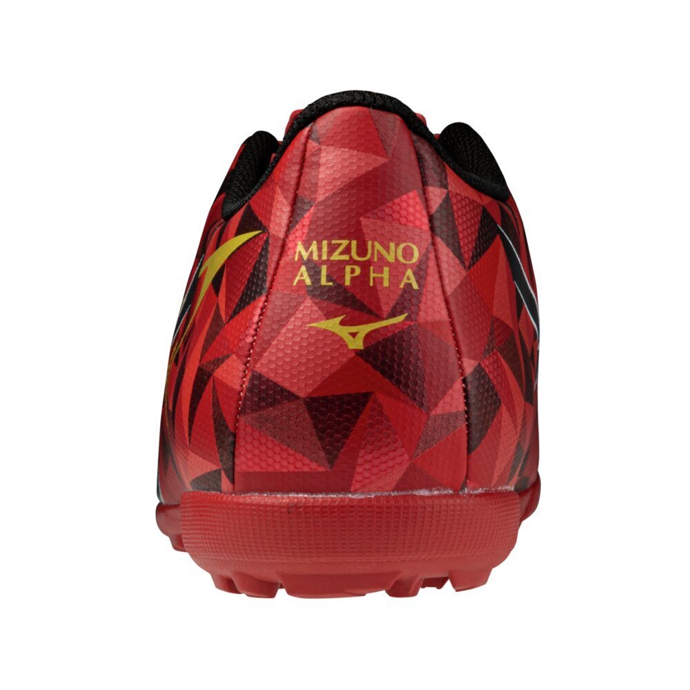 Chuteira Society Mizuno Alpha II Select AS Masculina Vermelho 4