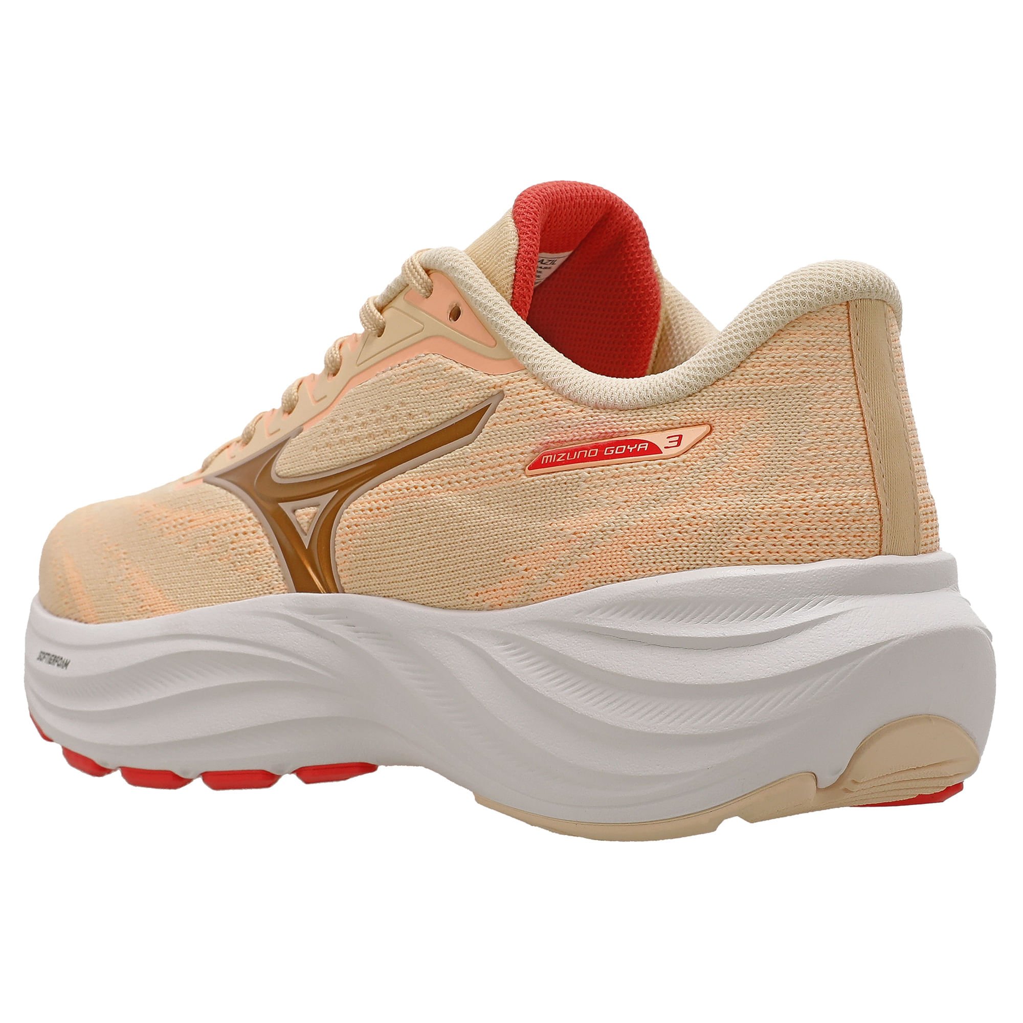 Tênis de Corrida Mizuno Goya 3 Feminino Amarelo/Laranja 8