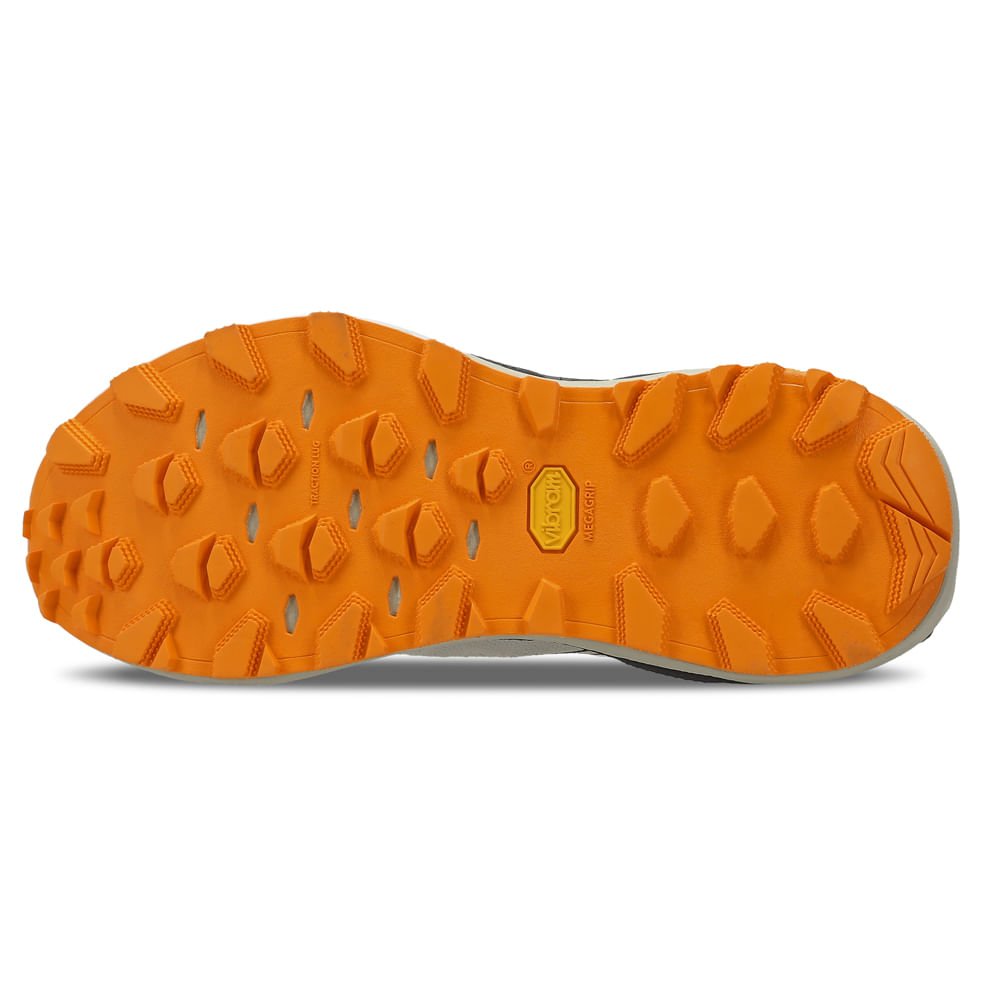 Tênis de Trilha Mizuno Wave Mujin 11 Masculino Cinza/Preto/Laranja 5