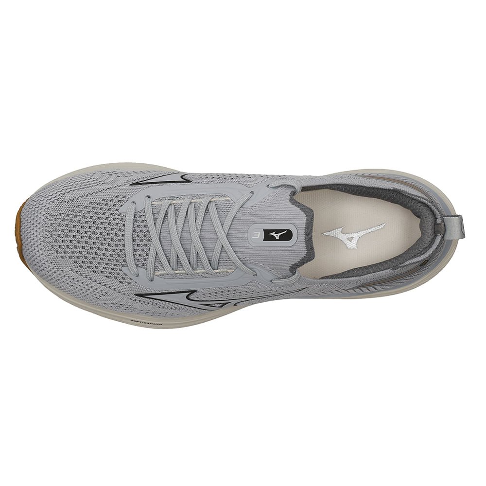 Tênis de Corrida Mizuno Cool Ride 3 Masculino Cinza 2