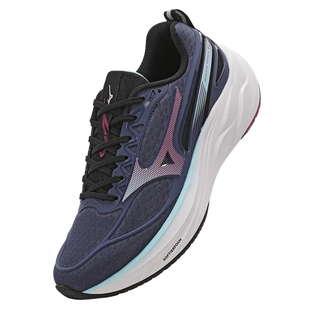 Tênis de Corrida Mizuno Space 5 Feminino Azul 8