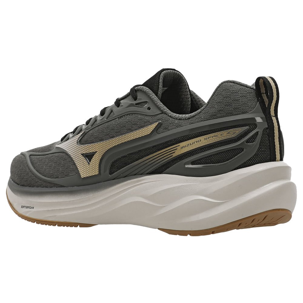 Tênis de Corrida Mizuno Space 5 Masculino Cinza 8