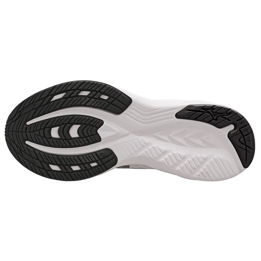 Tênis de Corrida Mizuno Space 5 Masculino Branco/Preto 4