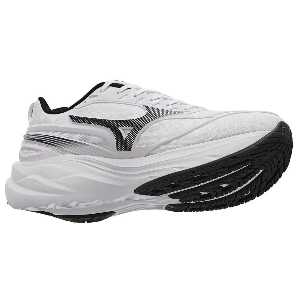 Tênis de Corrida Mizuno Space 5 Masculino Branco/Preto 6