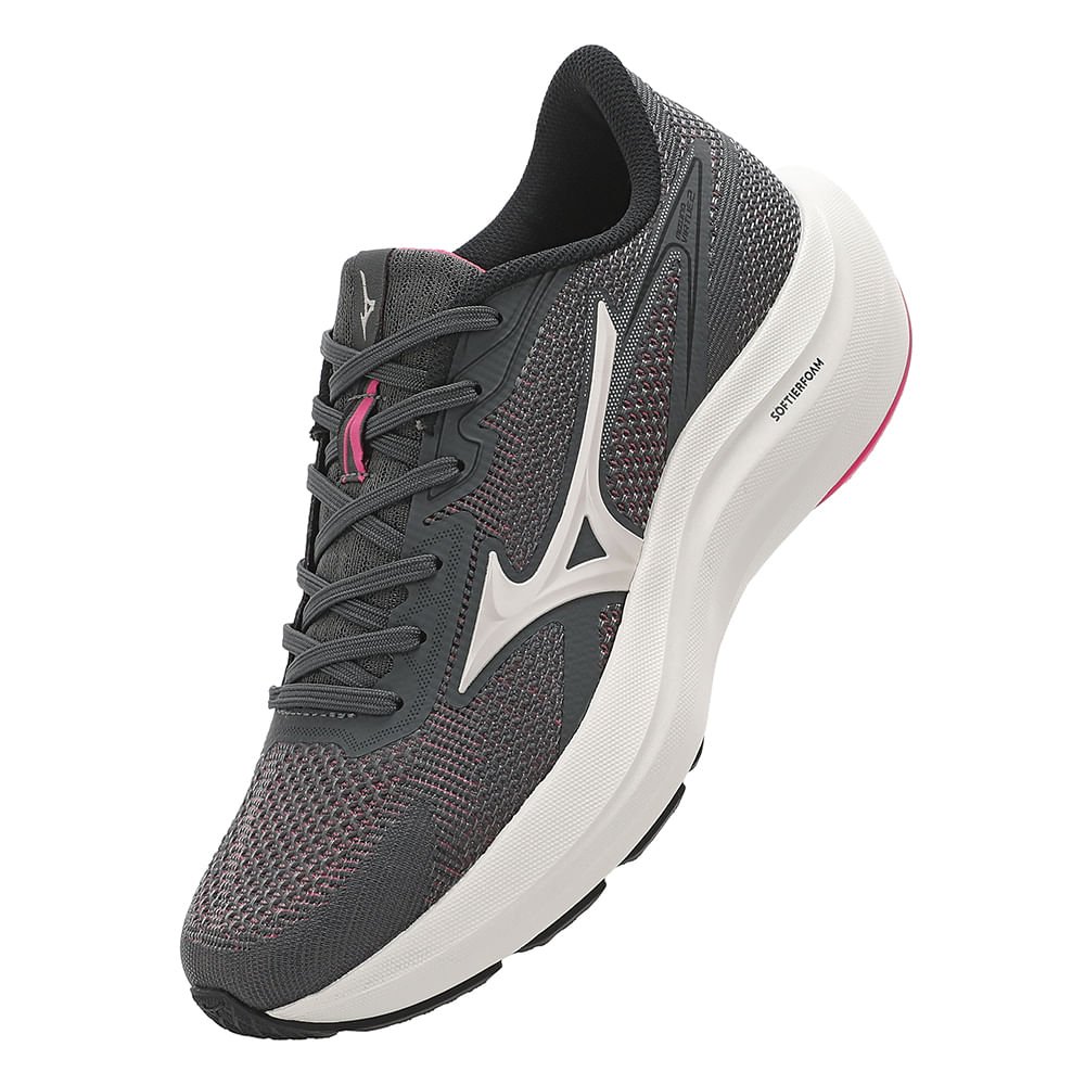 Tênis de Corrida Mizuno Virtue 2 Feminino Cinza 7