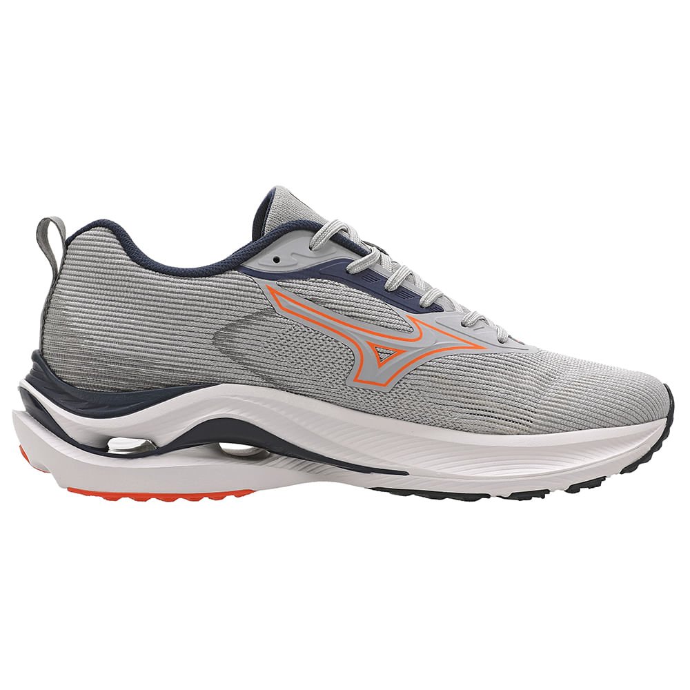 Tênis de Corrida Mizuno Wave Vitality 7 Masculino Cinza 5