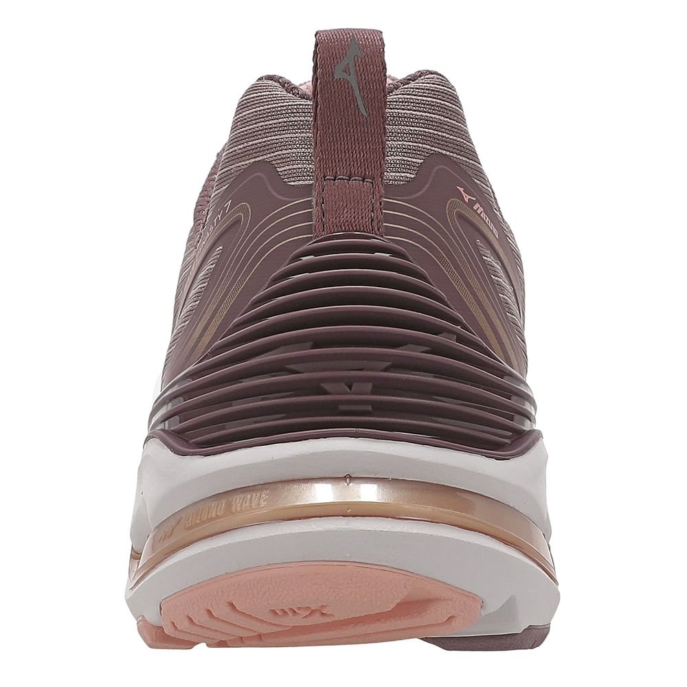 Tênis de Corrida Mizuno Wave Dynasty 7 Feminino Roxo 3