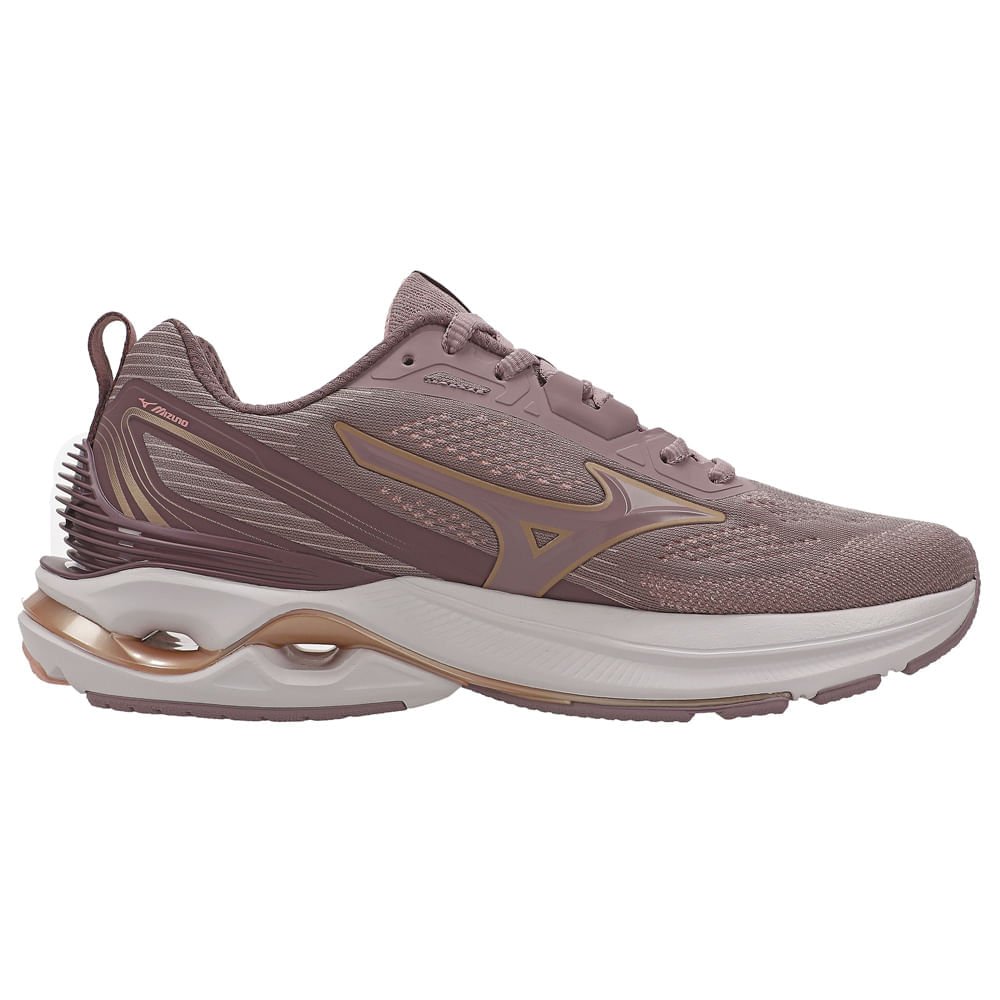 Tênis de Corrida Mizuno Wave Dynasty 7 Feminino Roxo 5