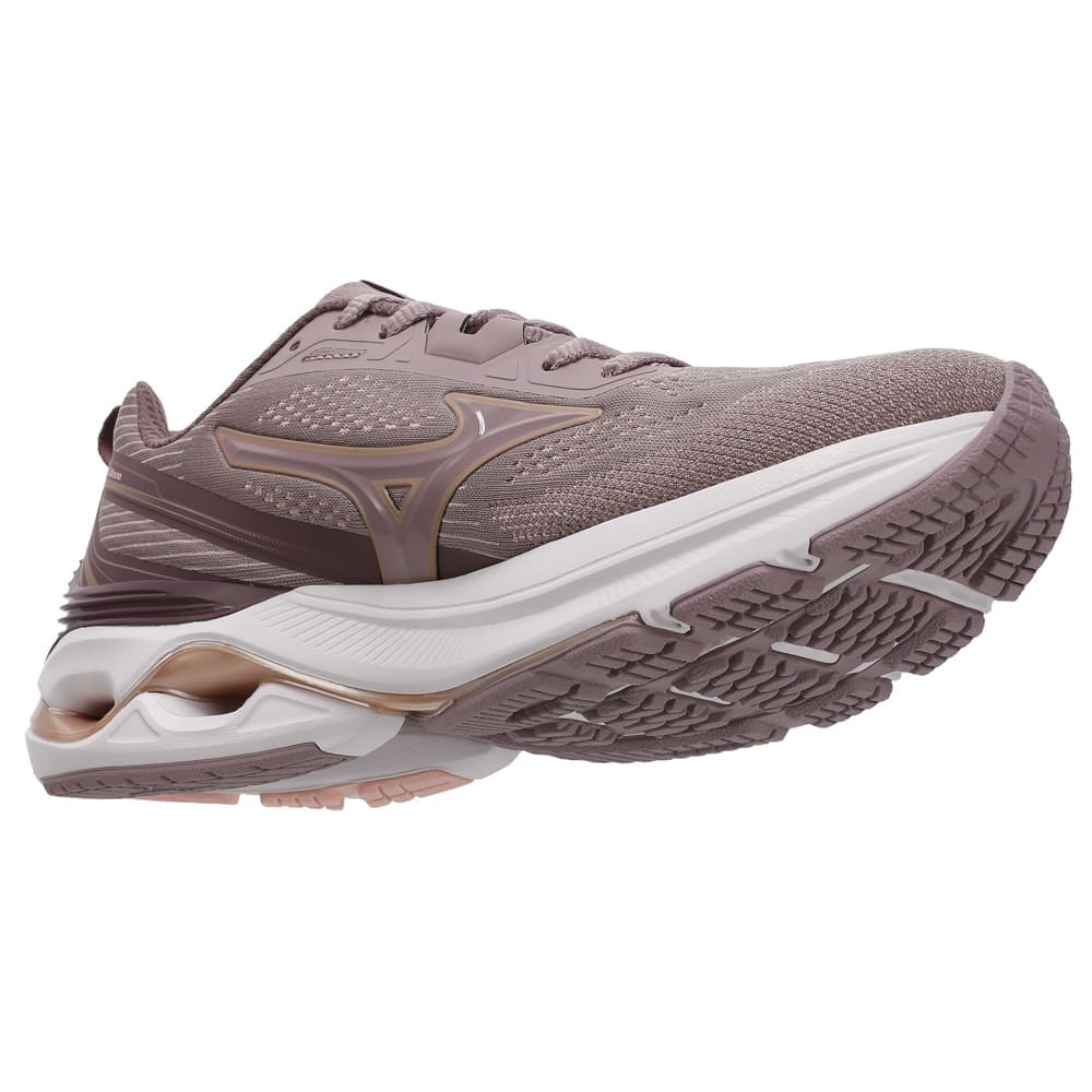 Tênis de Corrida Mizuno Wave Dynasty 7 Feminino Roxo 6